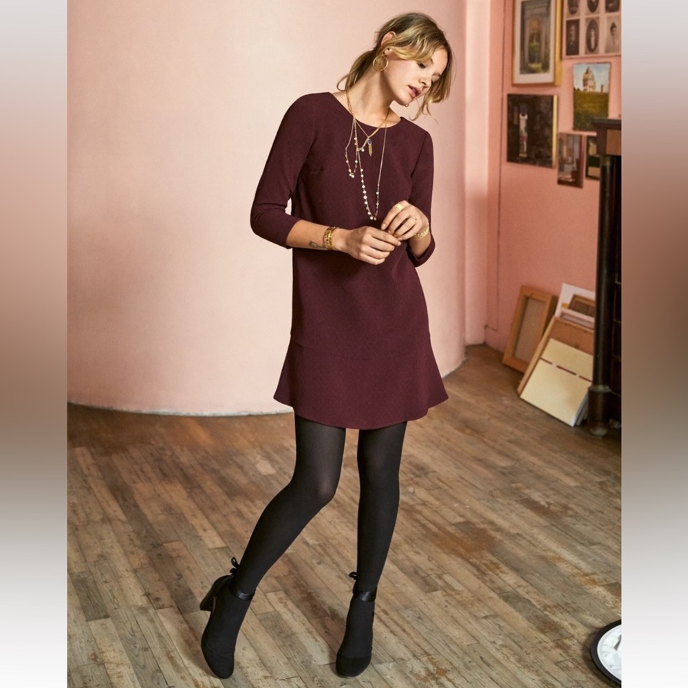 SÉZANE FELLINI DRESS - PLUM